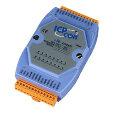 Icp Das 16-channel Isolated Digital Output Module, with LED display I-7045D